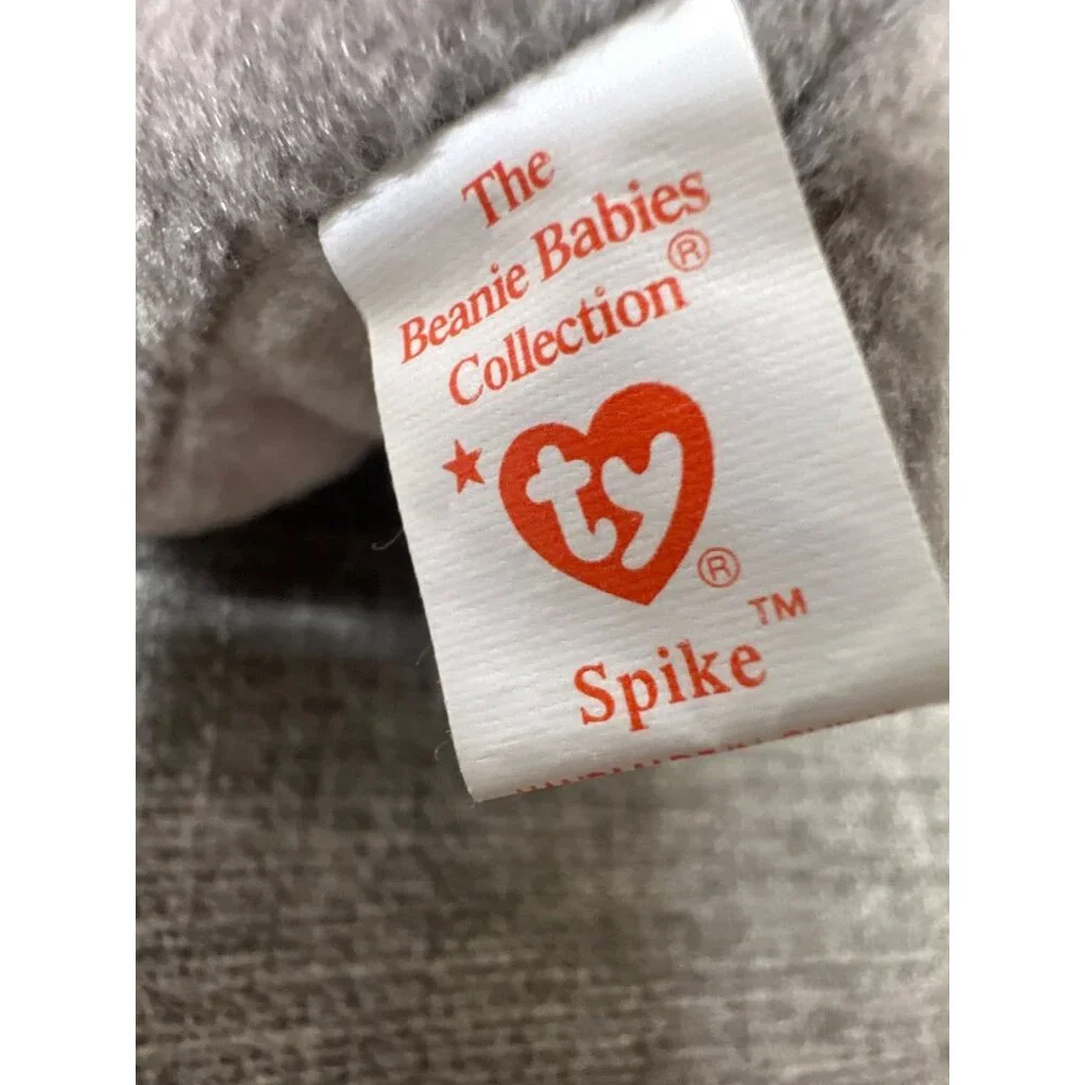 Ty Beanie Babies Collection Spike The Rhino Plush Toy